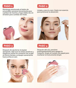 Masajeador Facial Microcorriente